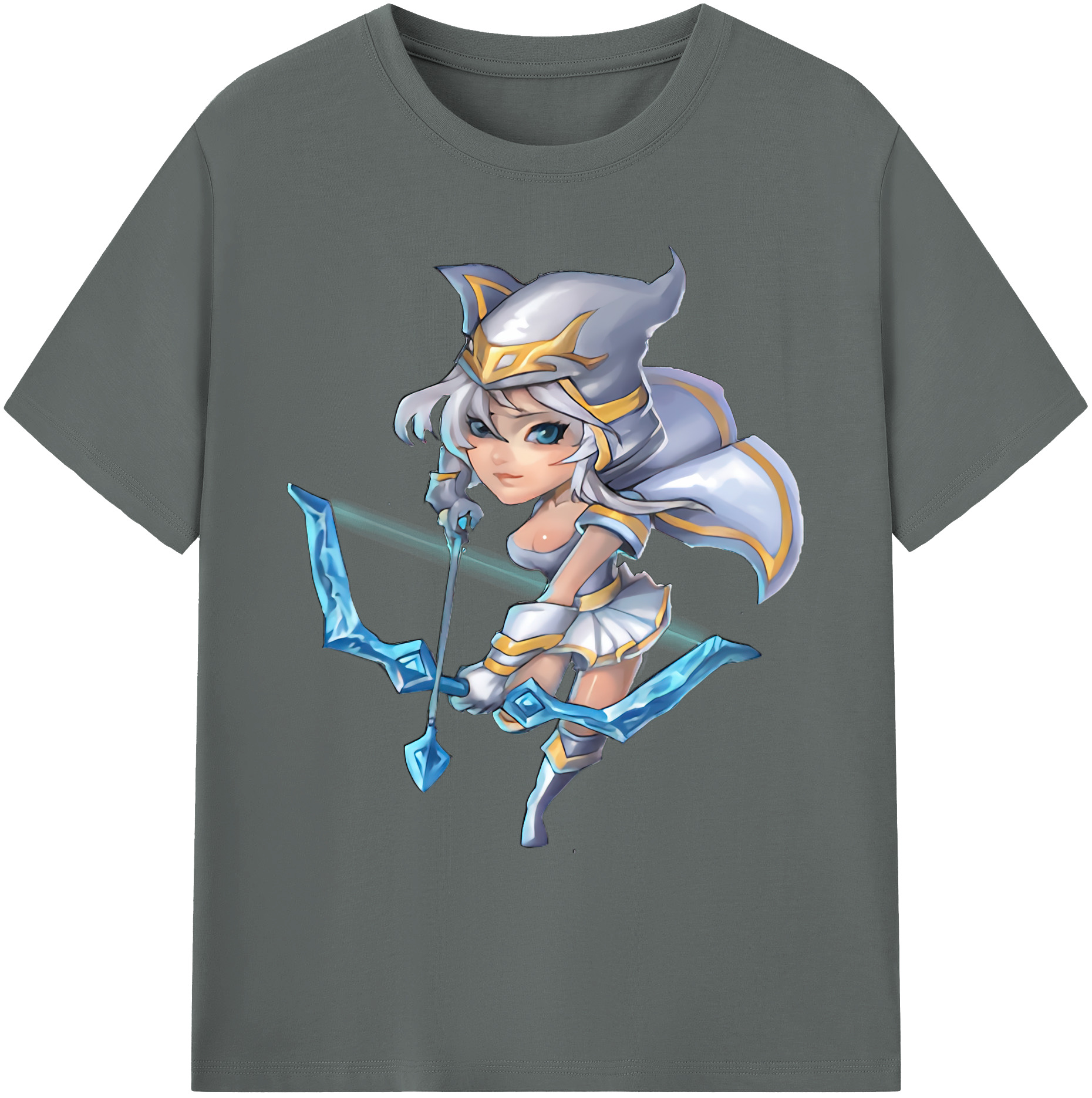 リーグ・オブ・レジェンド League of Legends LOL 綿100％ メンズ半袖Tシャツ｜肌触りやわらか＆通気性